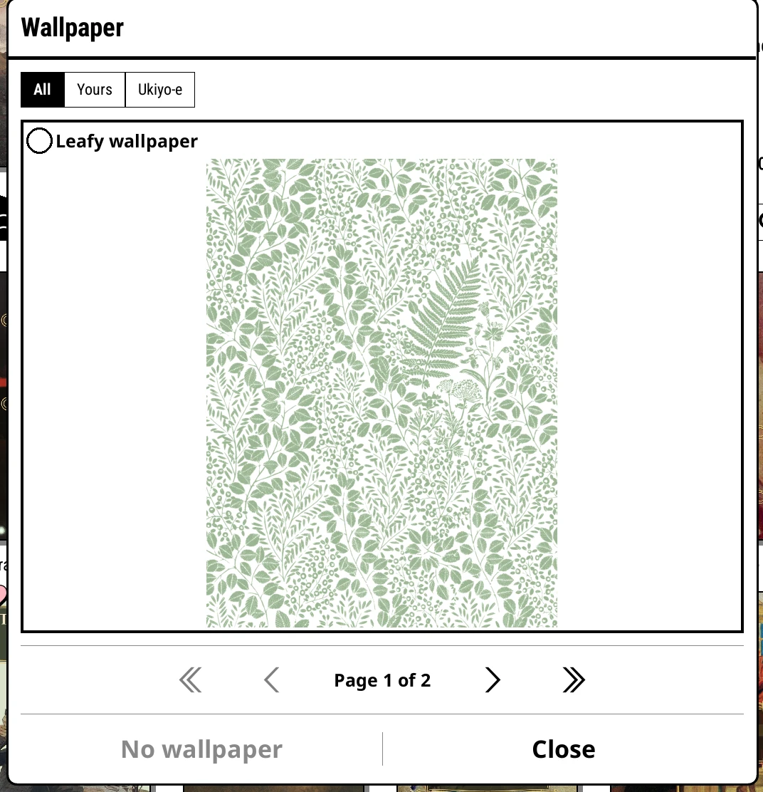 Wallpaper browser